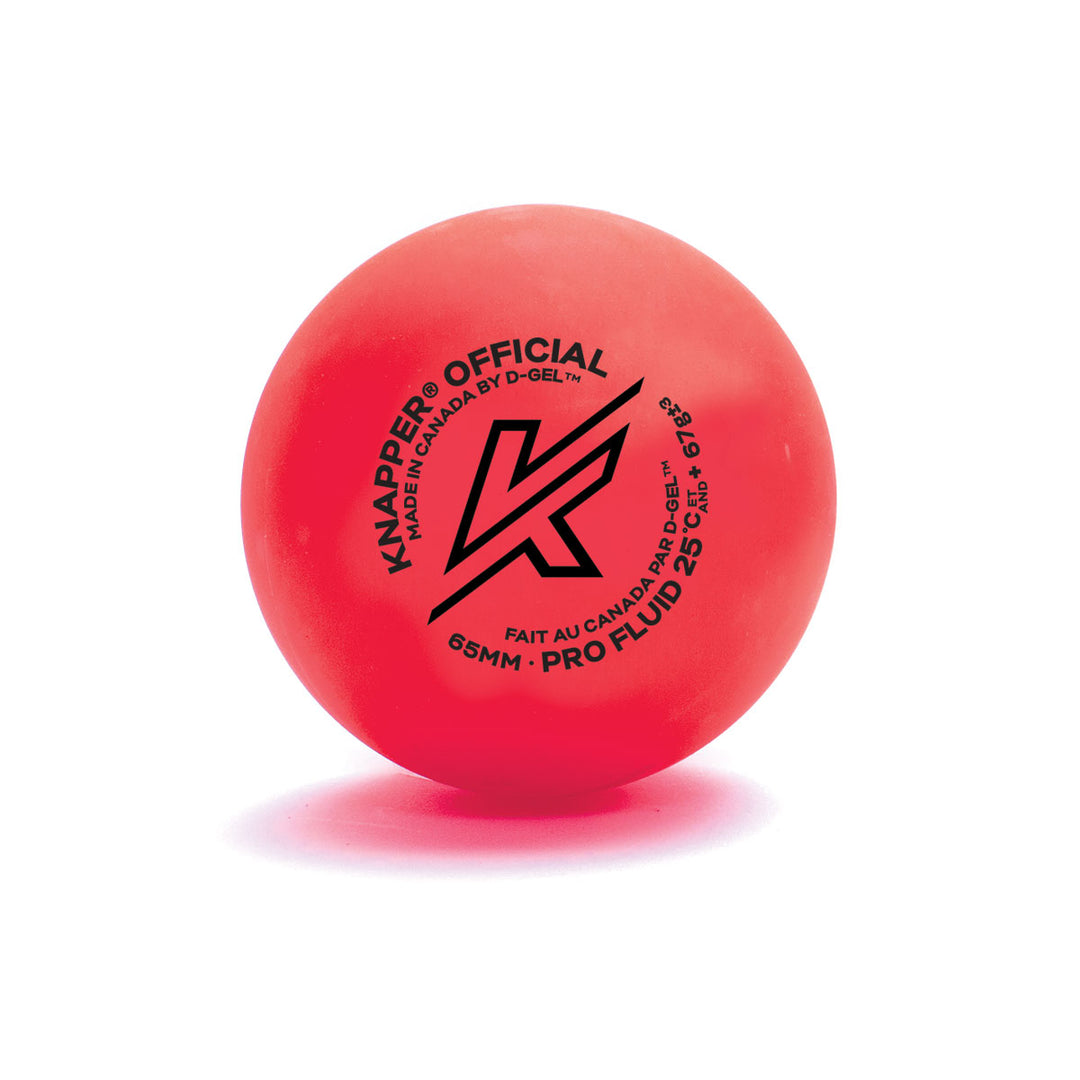 Kosma Lot De 2 Balles Hockey à Fossettes - PVC Avec Noyau Liège, Orange Et Or - Pour Gazon Synthétique, Entraînement, Matchs - Toutes Surfaces